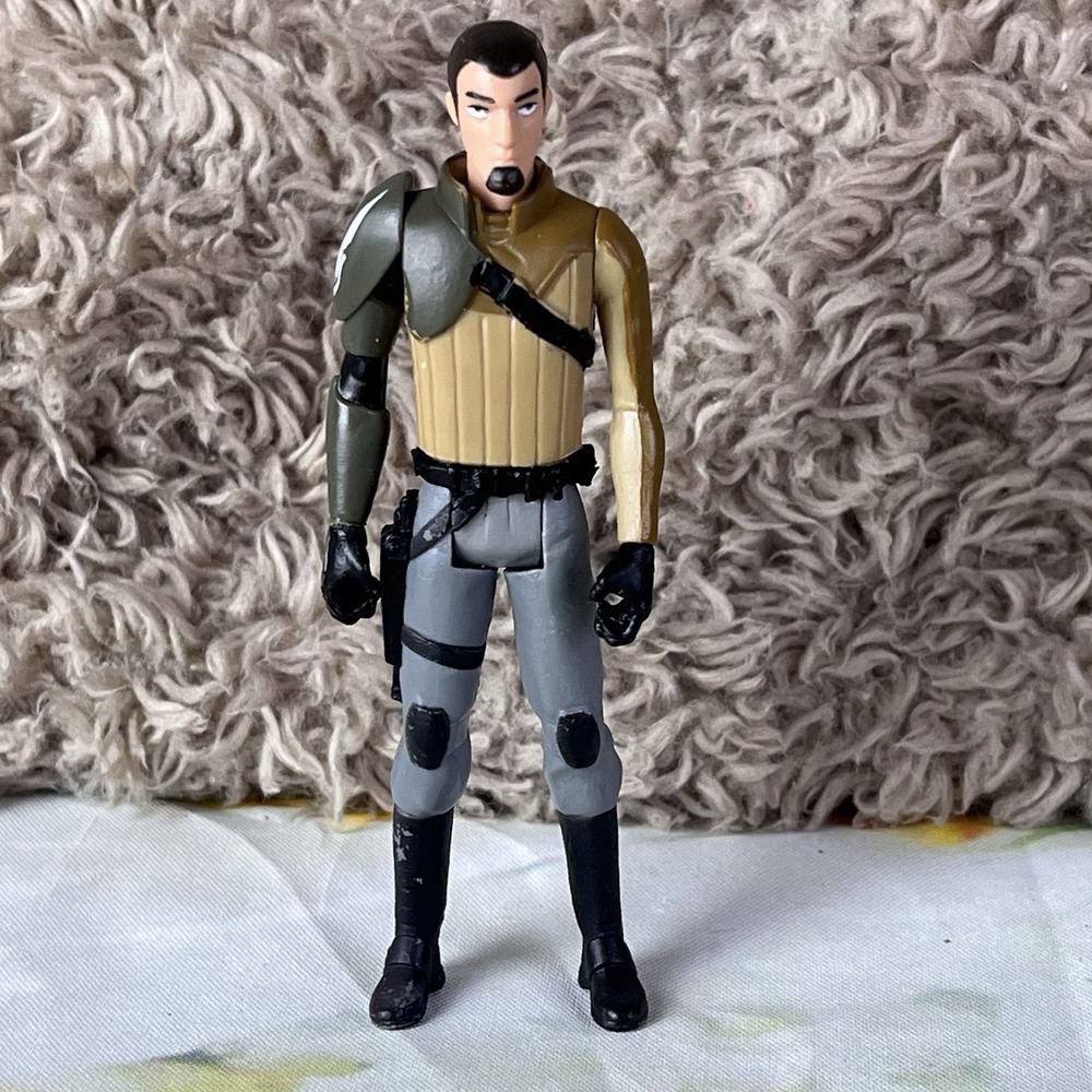Star Wars Rebels Kanan Jarrus 3.75" Figure Jedi 2014 Mission Series Original